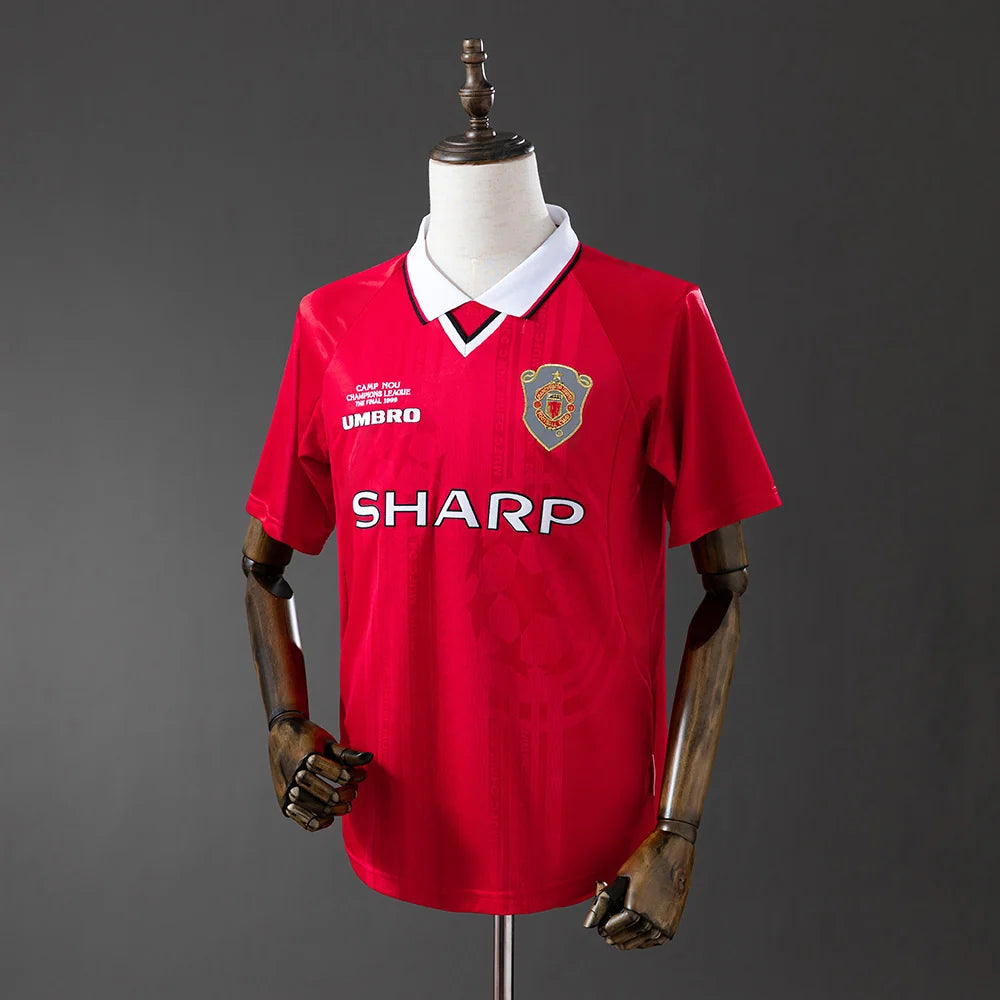 Manchester United 99/00 Home UCL Final Adult's Jersey- Retro Player