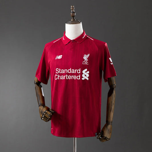Liverpool 18/19 Home Adult's Jersey- Retro