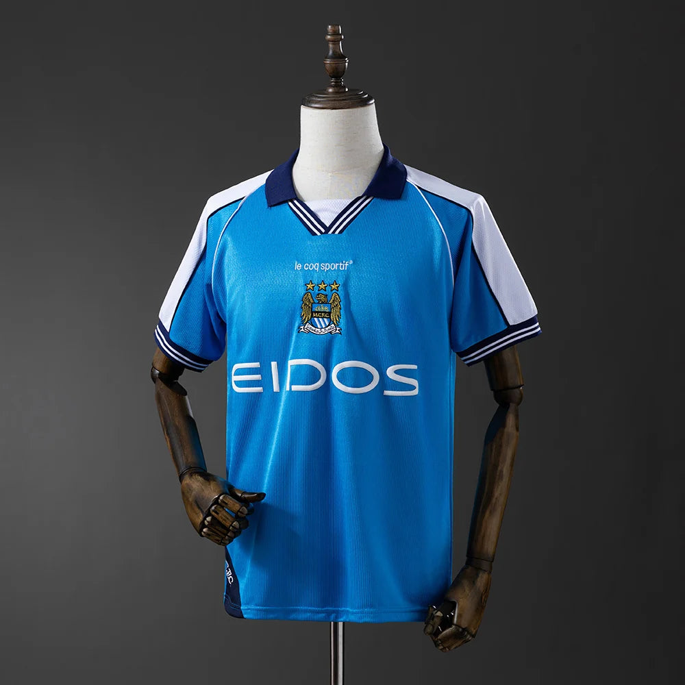 Manchester City 99/01 Home Adult's Jersey- Retro