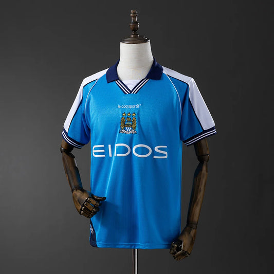 Manchester City 99/01 Home Adult's Jersey- Retro