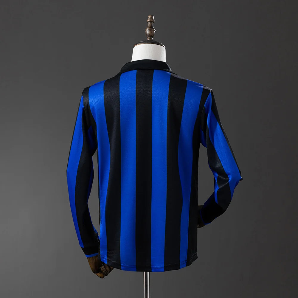 Inter Milan 98/99 Home Adult's Long Sleeve Jersey- Retro