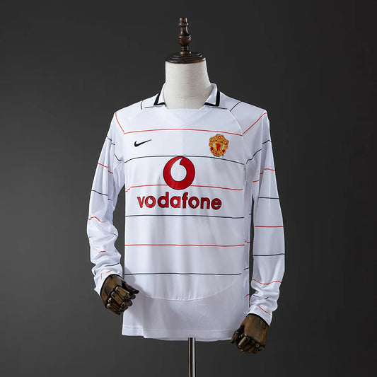 Manchester United 05/06 Home Adult's Long Sleeve Jersey- Retro