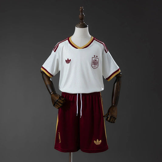 Spain 2026 Away 2 Star Kid's Jersey & Shorts
