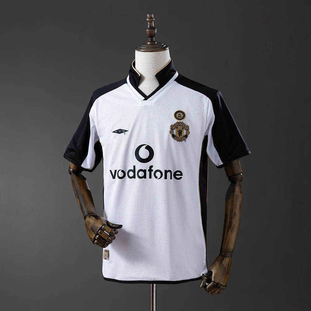 Manchester United 01/02 100th Anniversary (Double Sided) Adult's Jersey- Retro