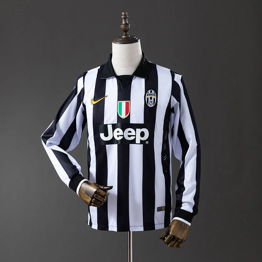 Juventus 14/15 Home Adult's Long Sleeve Jersey- Retro
