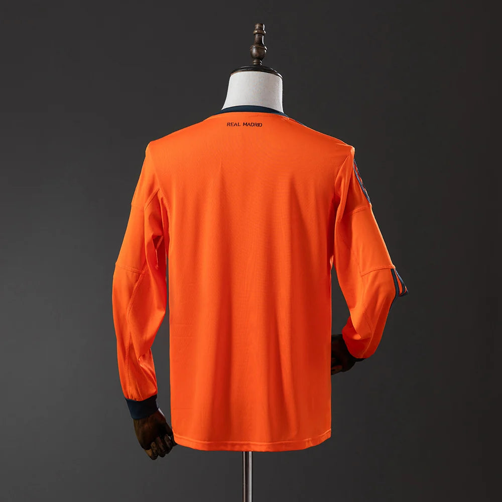 Real Madrid 13/14 Away Adult's Long Sleeve Jersey- Retro