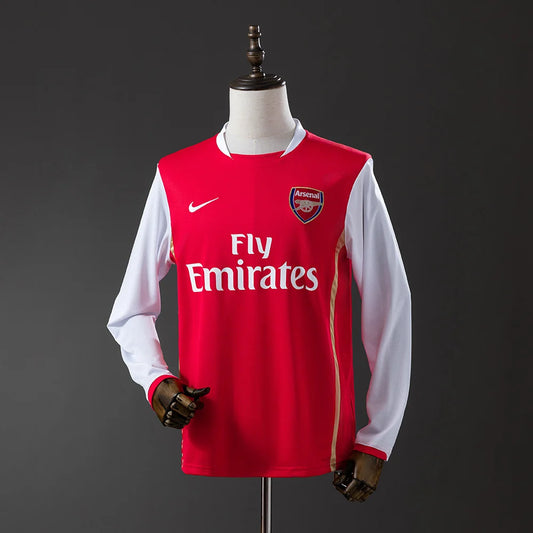 Arsenal 06/07 Home Adult's Long Sleeve Jersey- Retro