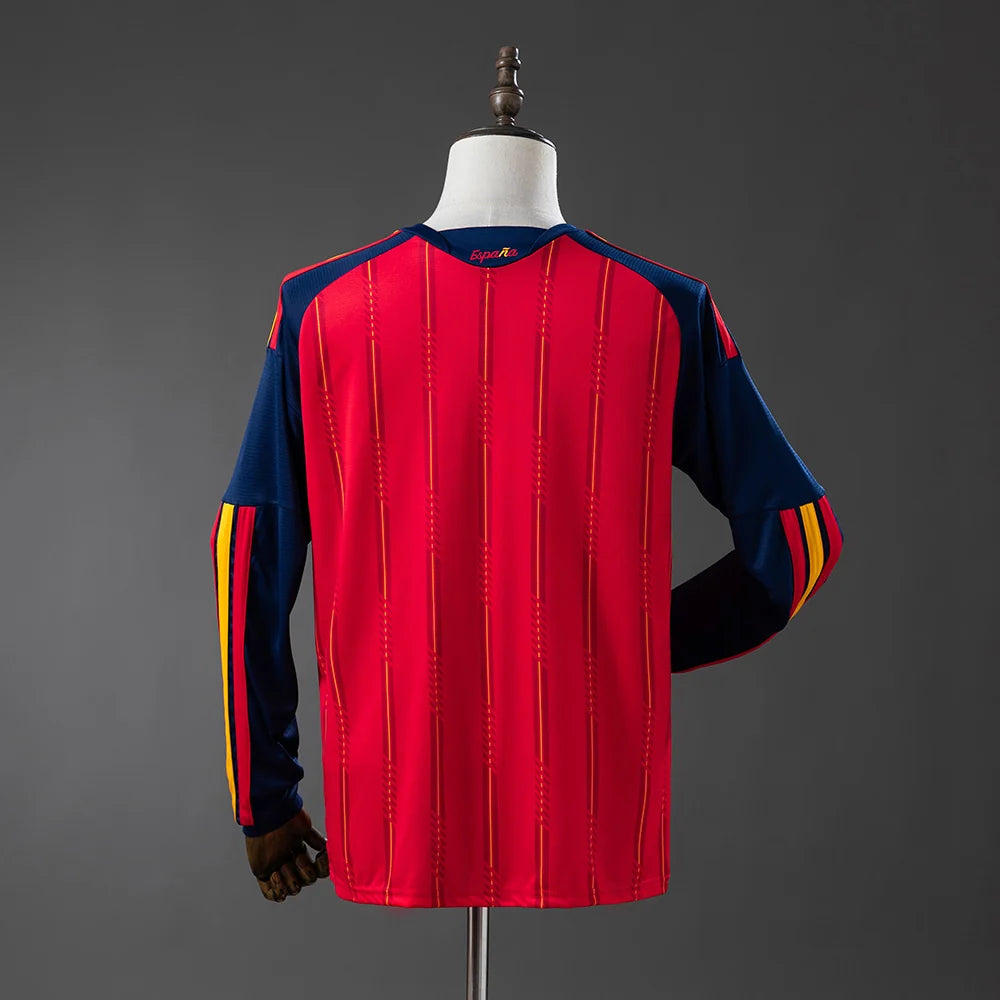 Spain 2026 Home Adult's Long Sleeve Fan Version
