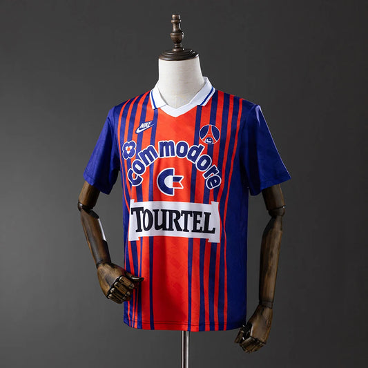 PSG 92/93 Home Adult's Jersey- Retro