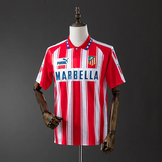 Atletico Madrid 94/95 Home Adult's Jersey- Retro