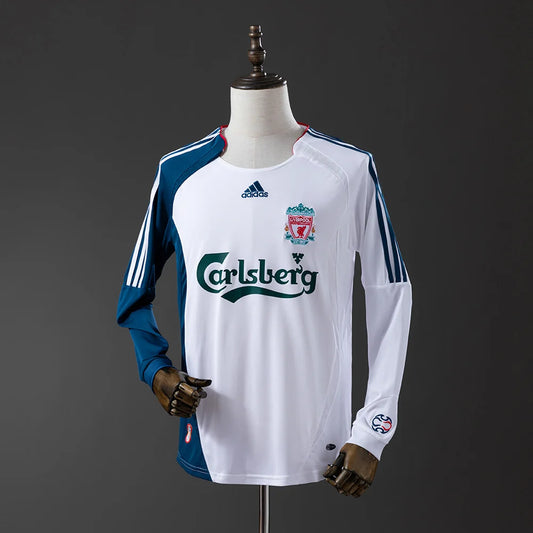 Liverpool 06/07 Away Adult's Long Sleeve Jersey- Retro