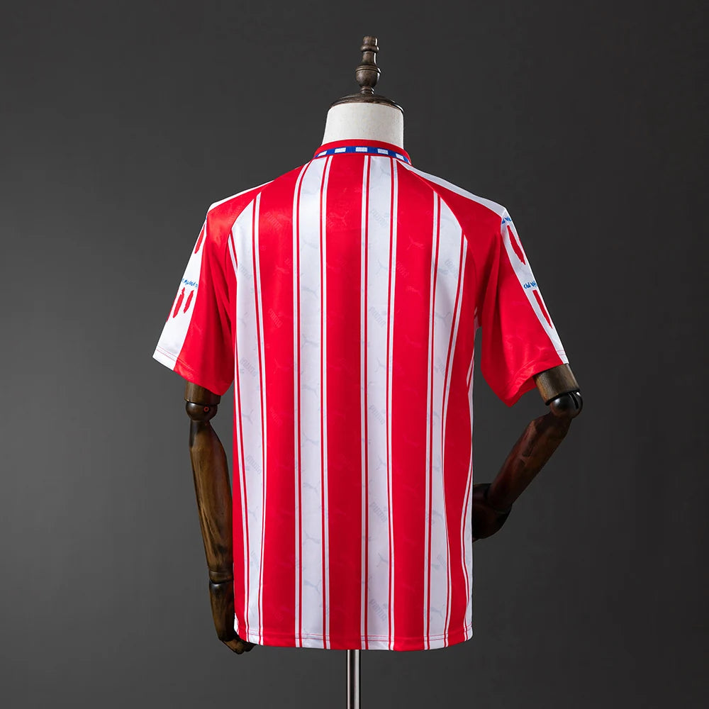 Atletico Madrid 94/95 Home Adult's Jersey- Retro