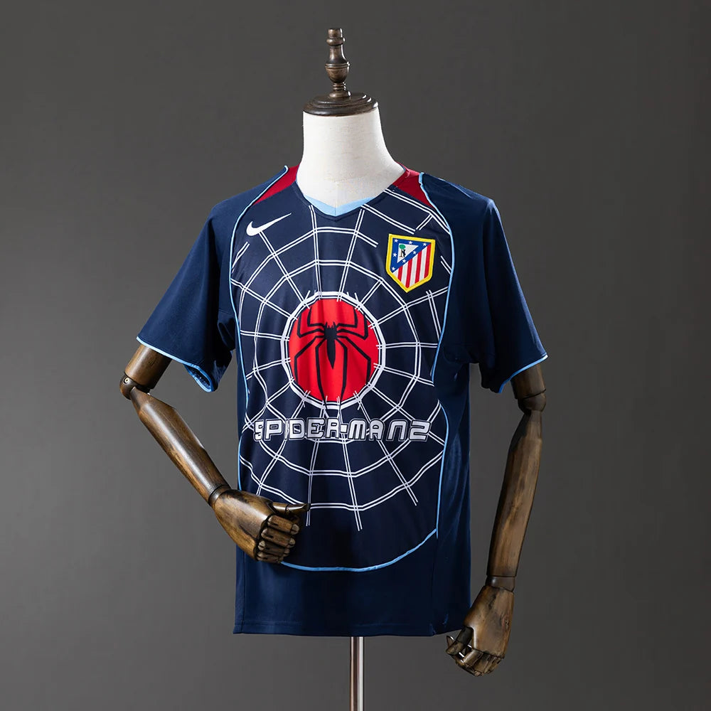 Atletico Madrid 04/05 Adult's Away Jersey- Retro