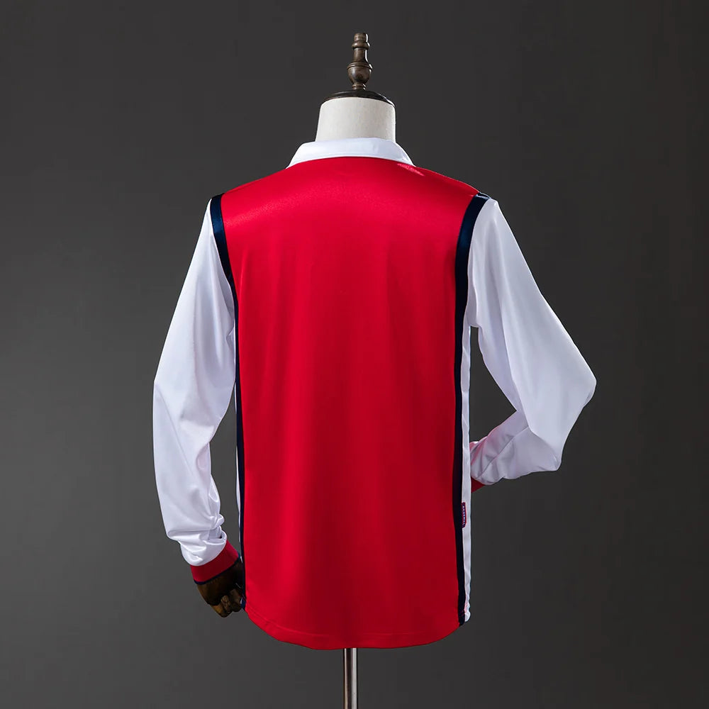 Arsenal 98/99 Home Adult's Long Sleeve Jersey- Retro