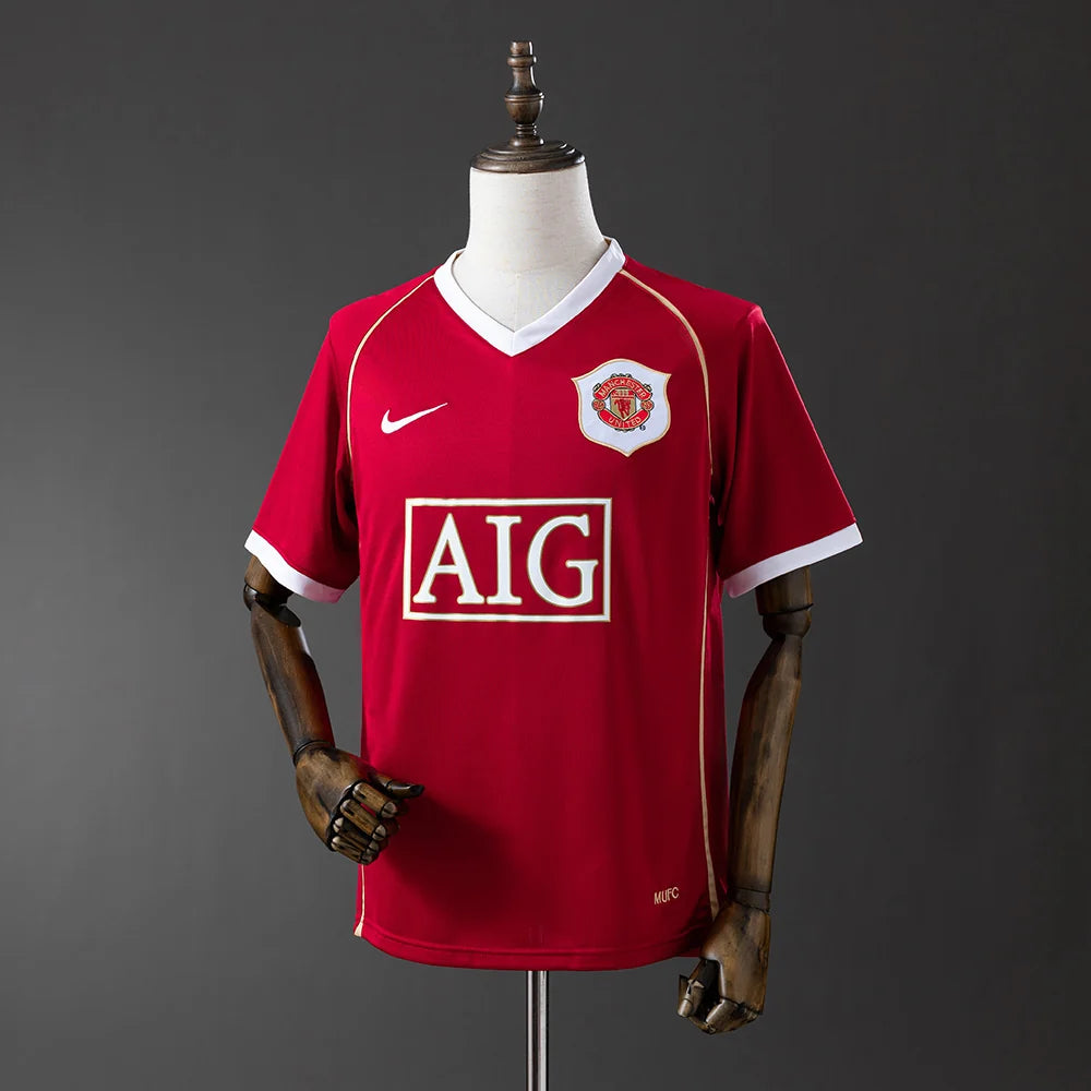 Manchester United 06/07 Home Adult's Jersey- Retro